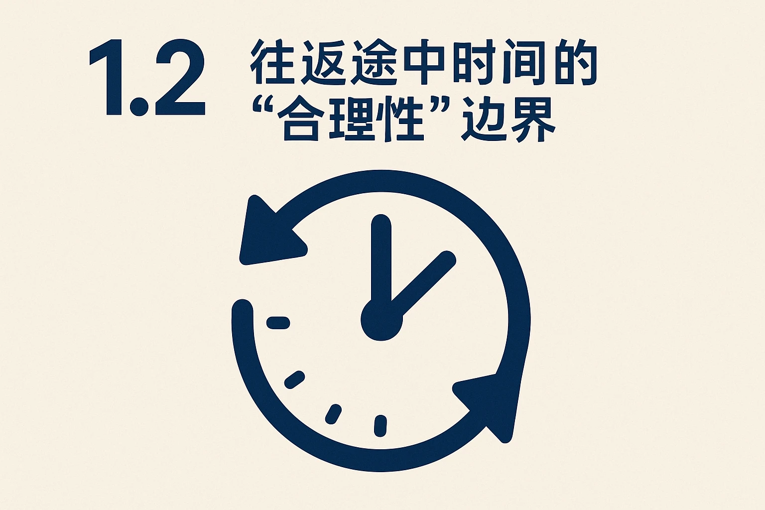 1.2 往返途中时间的“合理性”边界