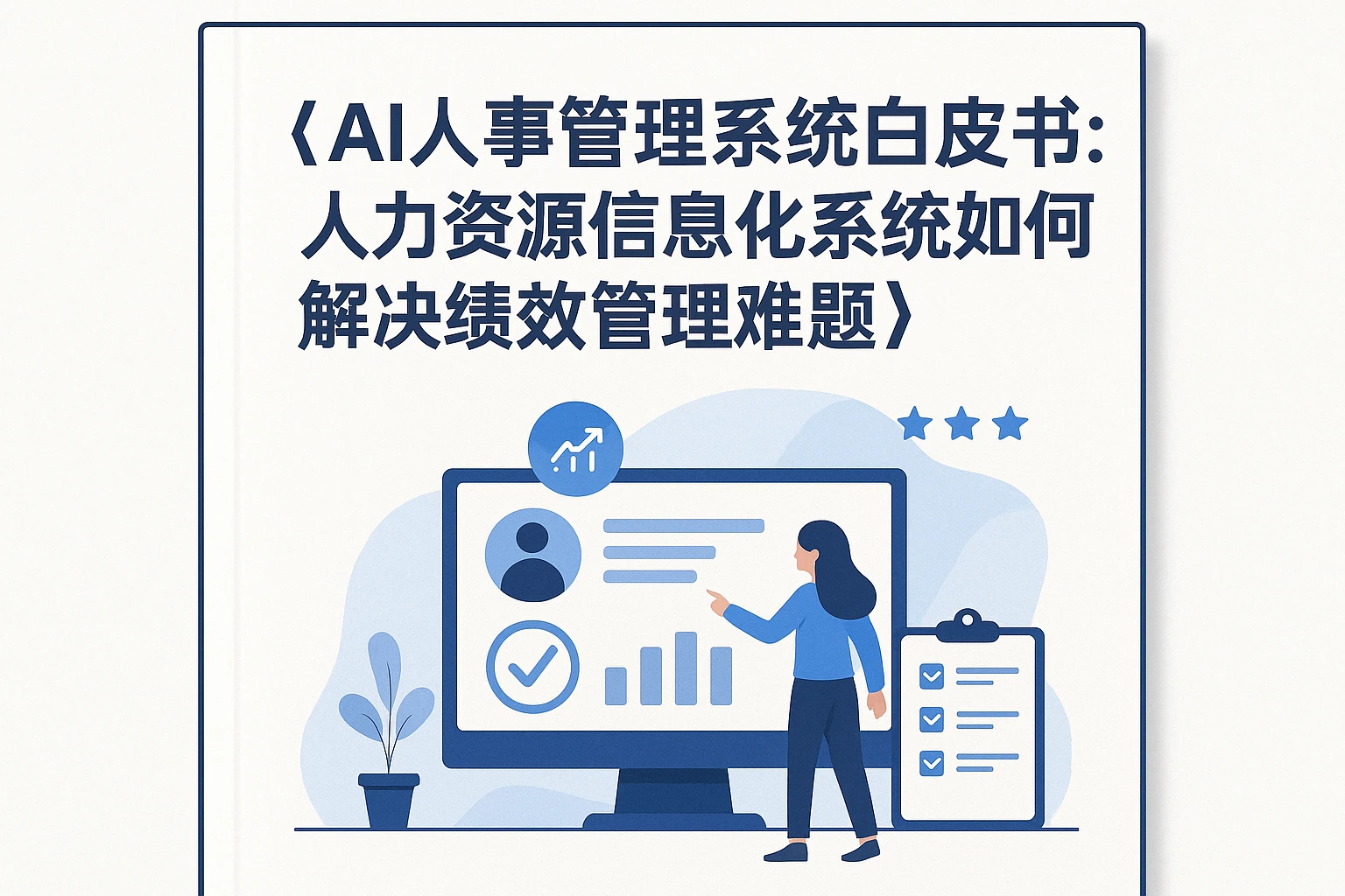 AI人事管理系统白皮书：人力资源信息化系统如何解决绩效管理难题