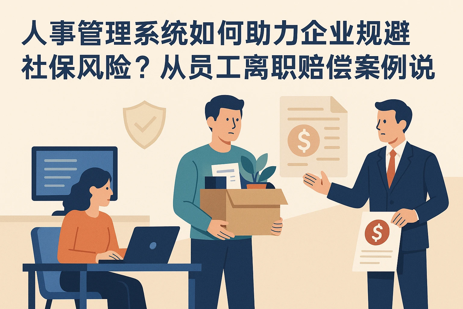 人事管理系统如何助力企业规避社保风险？从员工离职赔偿案例说起