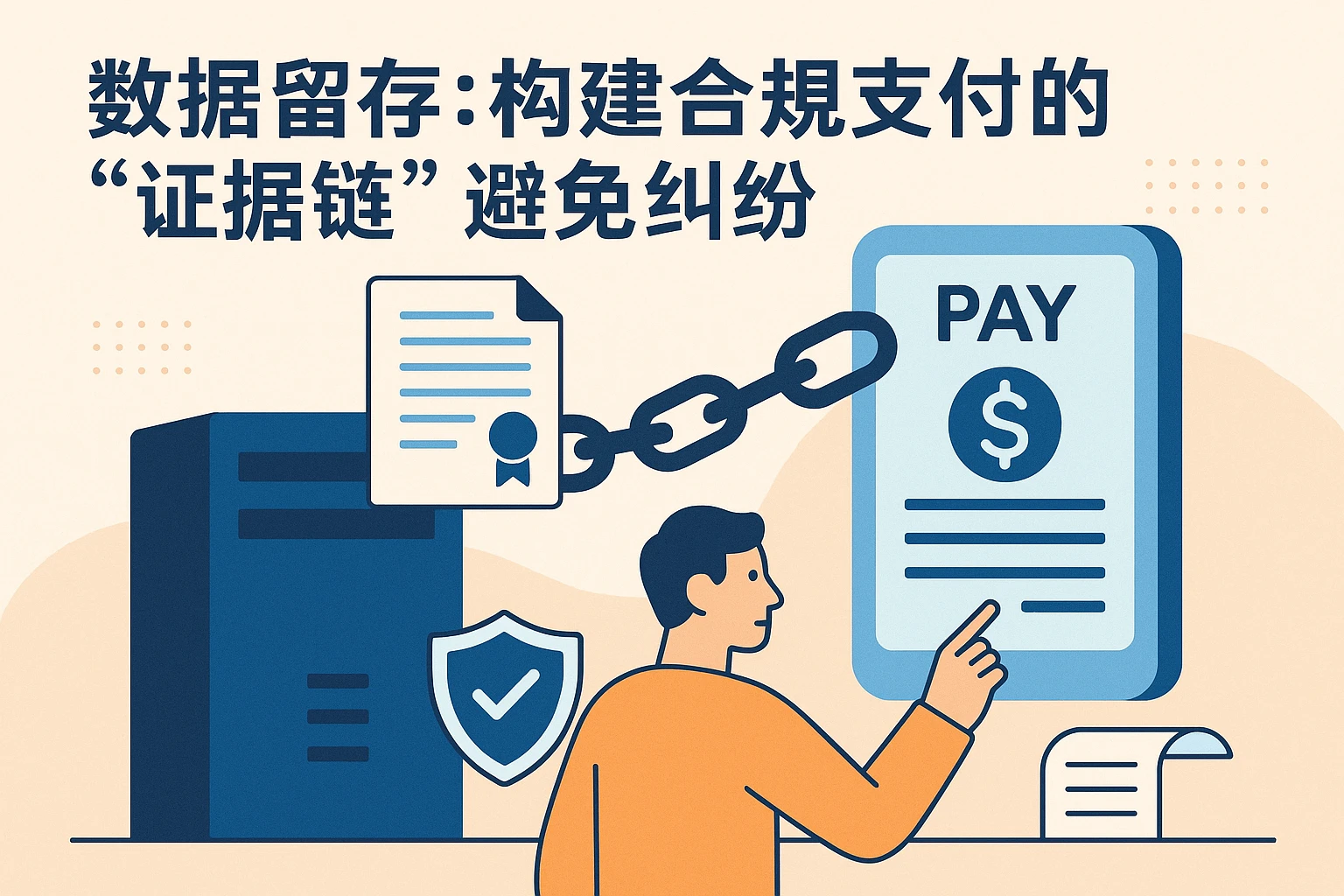 1. 数据留存:构建合规支付的“证据链”,避免纠纷