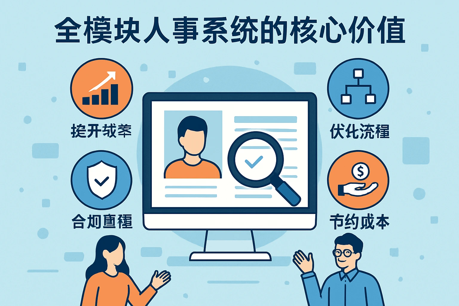 全模块人事系统的核心价值