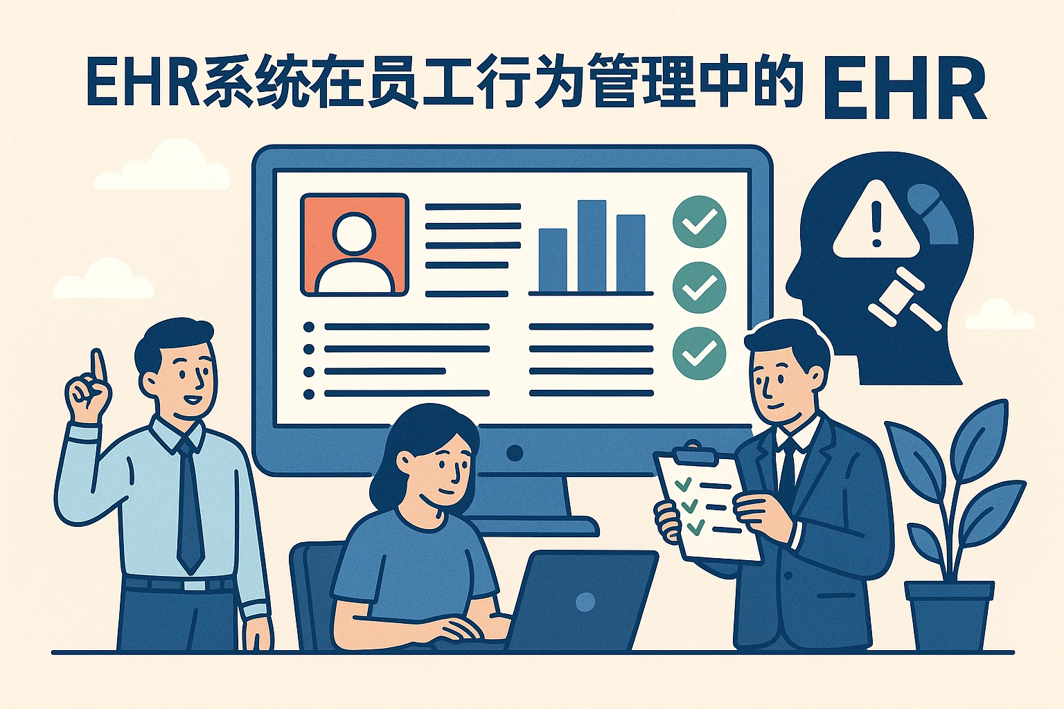 EHR系统在员工行为管理中的应用