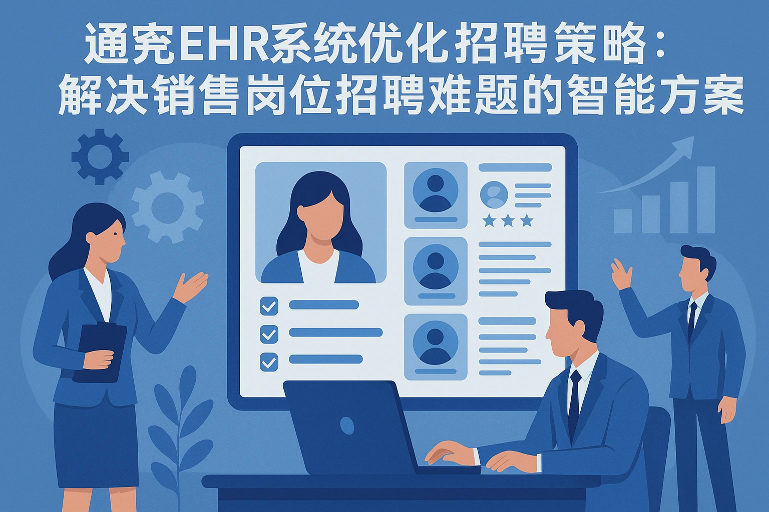 通过EHR系统优化招聘策略：解决销售岗位招聘难题的智能方案
