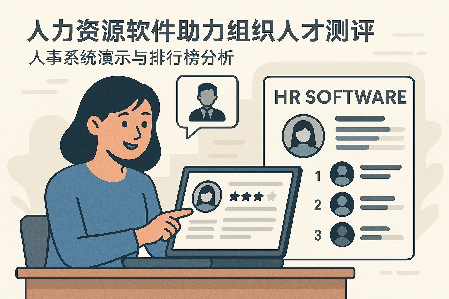 人力资源软件助力组织人才测评：人事系统演示与排行榜分析