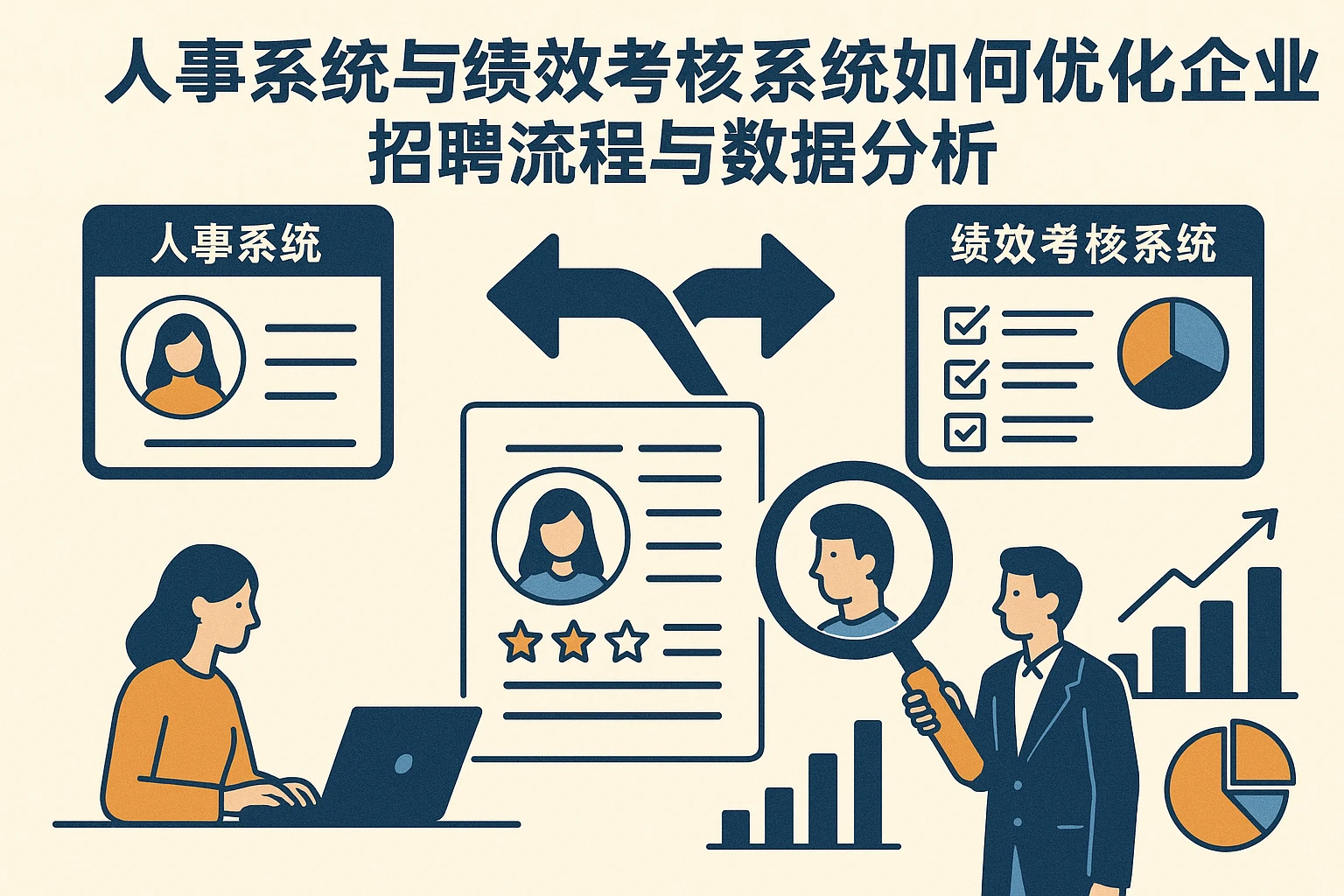 人事系统与绩效考核系统如何优化企业招聘流程与数据分析