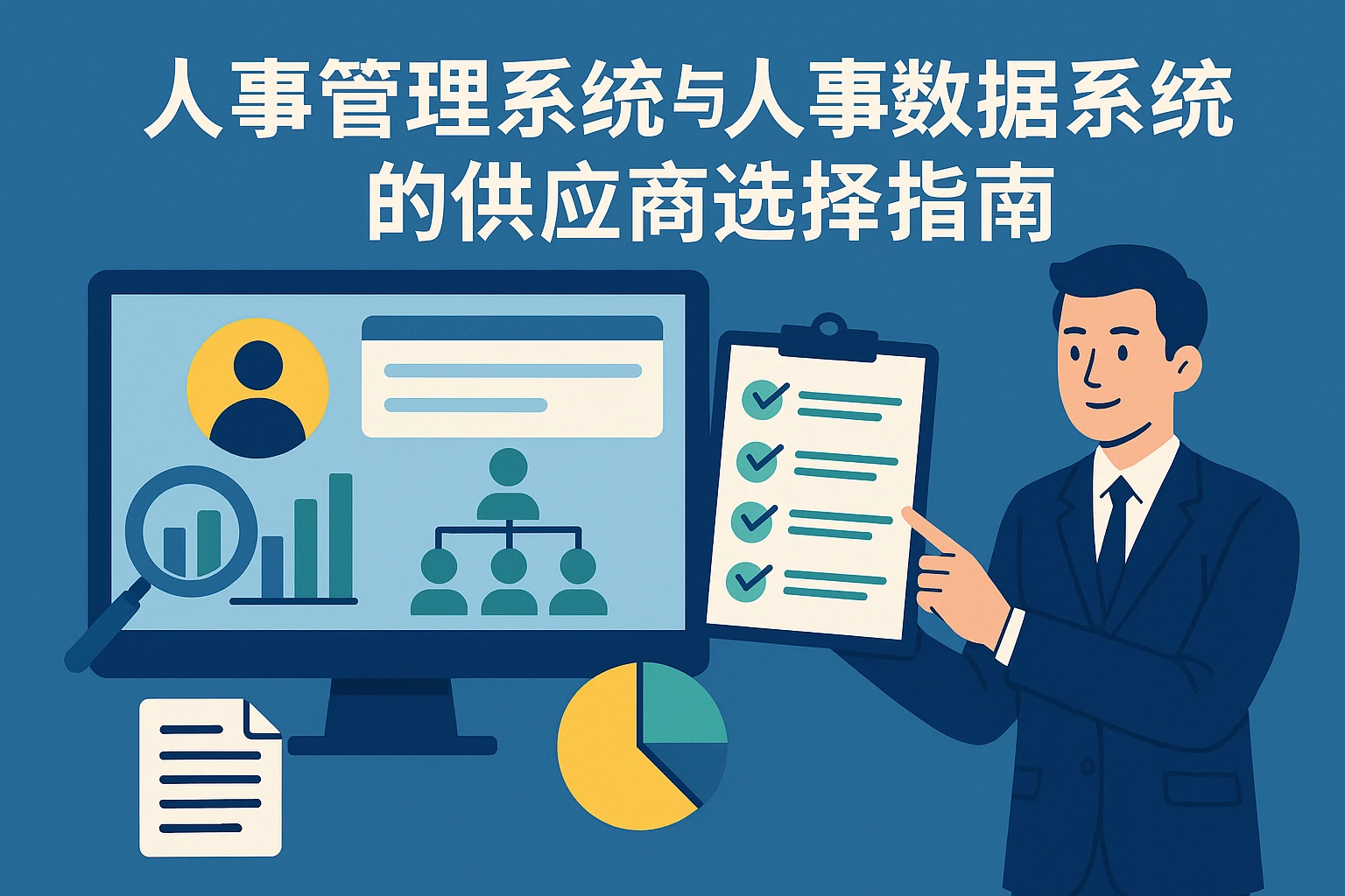 人事管理系统与人事大数据系统的供应商选择指南
