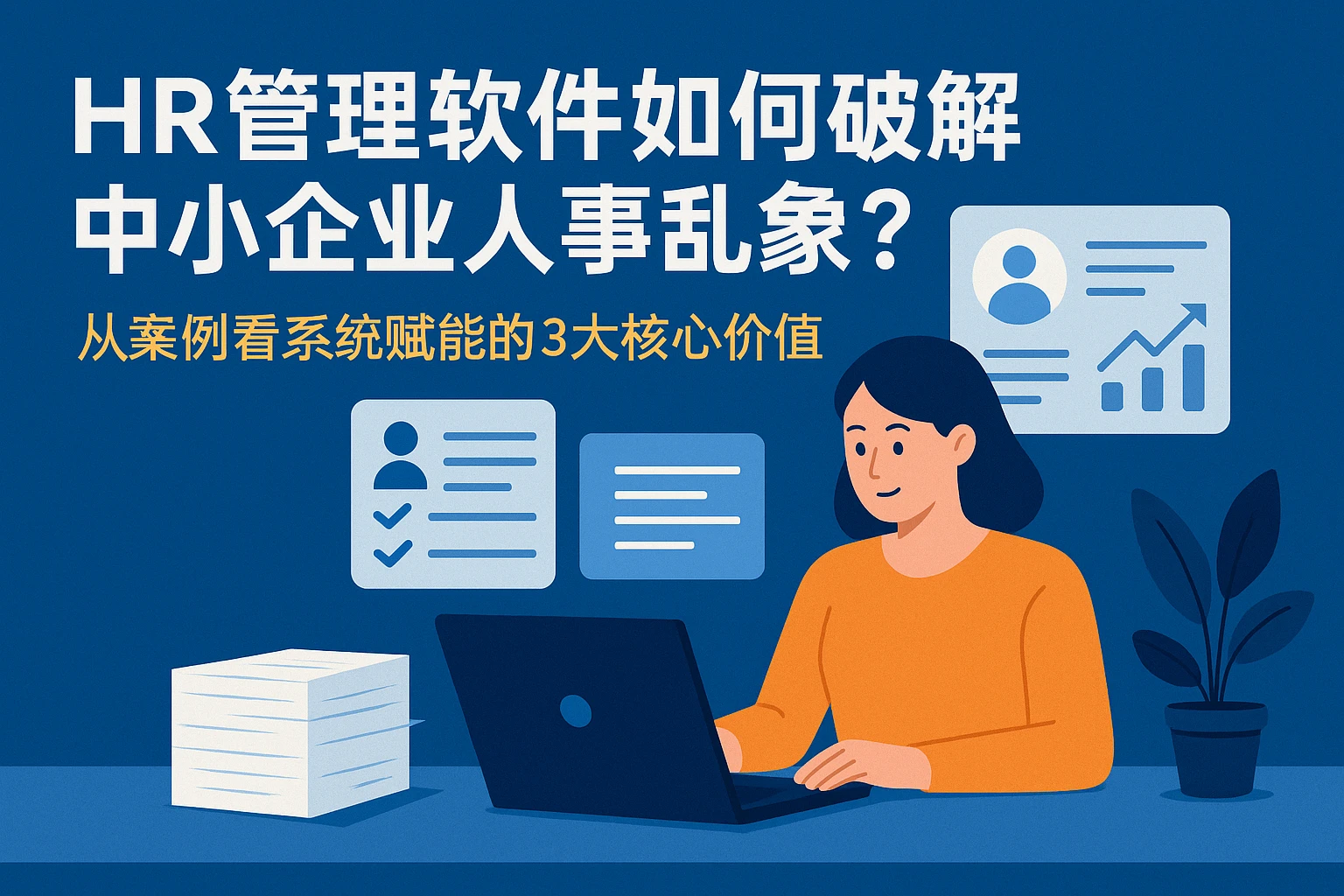 HR管理软件如何破解中小企业人事乱象？从案例看系统赋能的3大核心价值