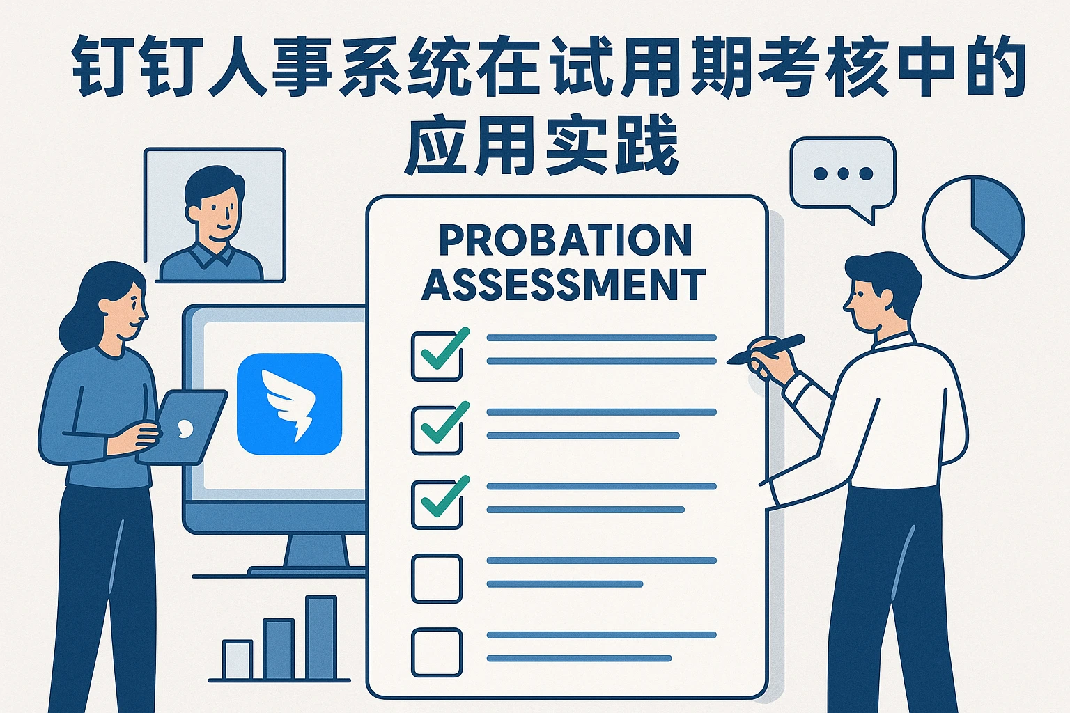 钉钉人事系统在试用期考核中的应用实践