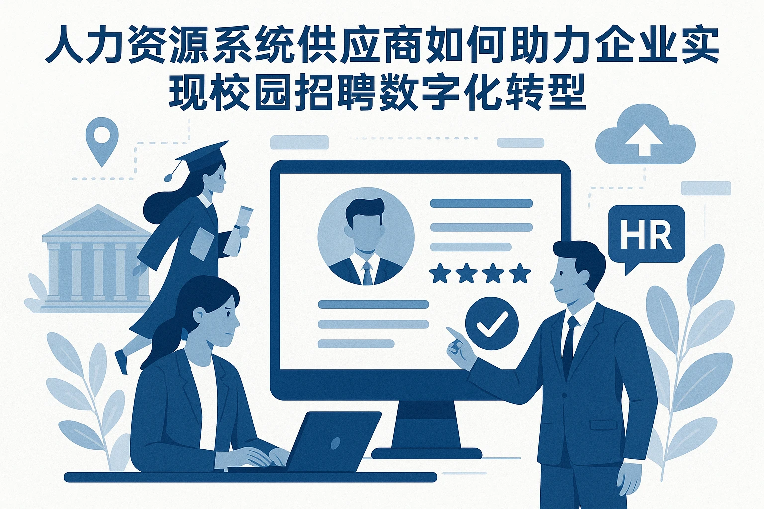 人力资源系统供应商如何助力企业实现校园招聘数字化转型
