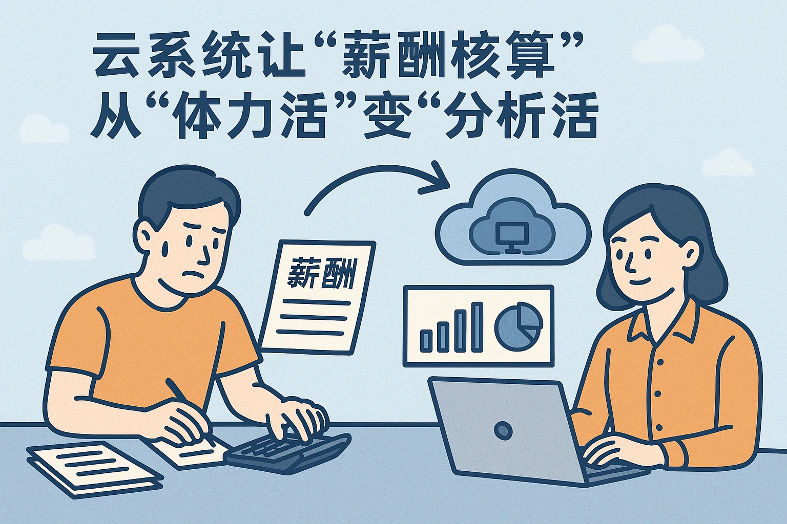 2. 云系统让“薪酬核算”从“体力活”变“分析活”