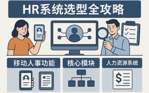 HR系统选型全攻略：从移动人事功能到人力资源系统报价的深度解析