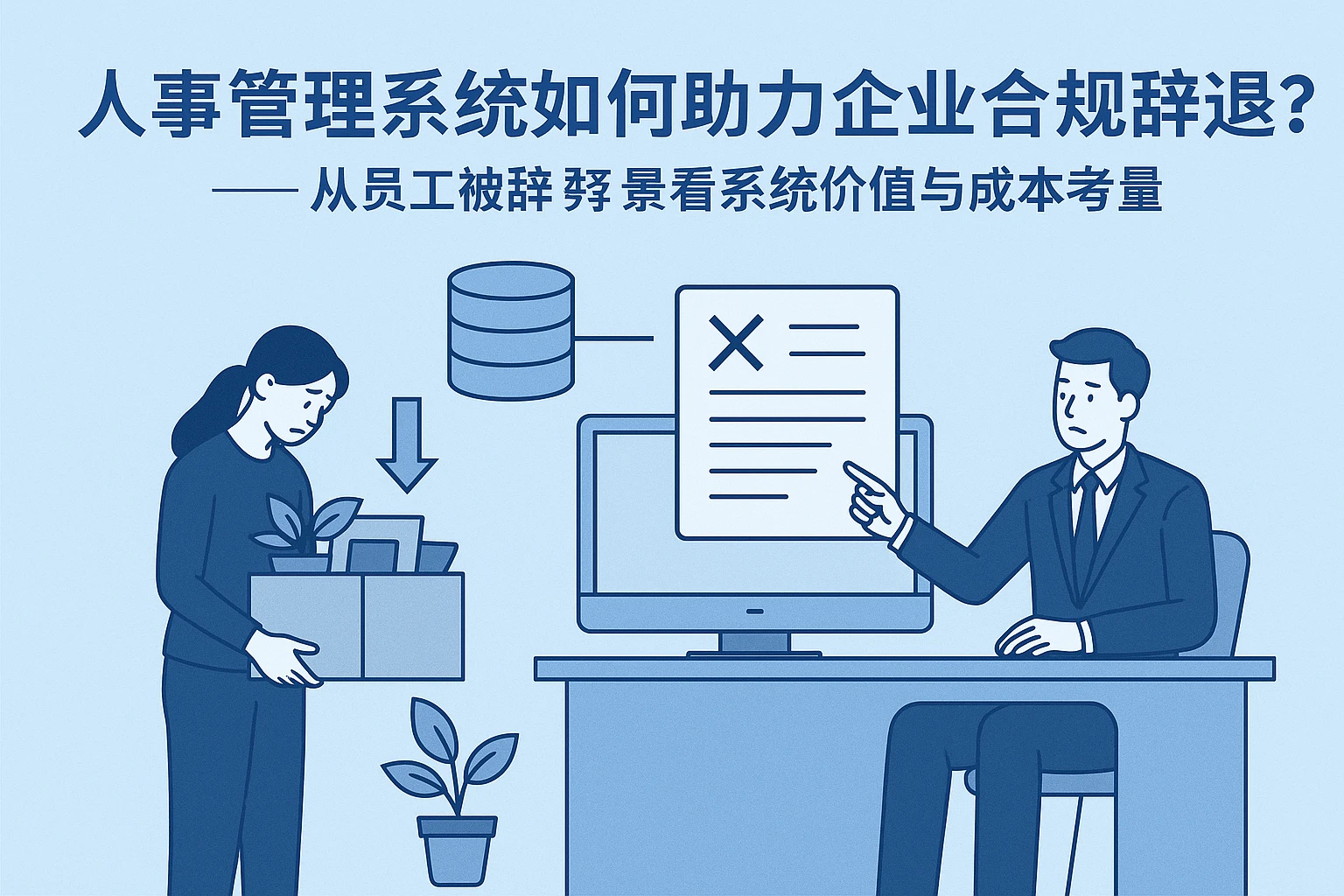 人事管理系统如何助力企业合规辞退?——从员工被辞场景看系统价值与成本考量