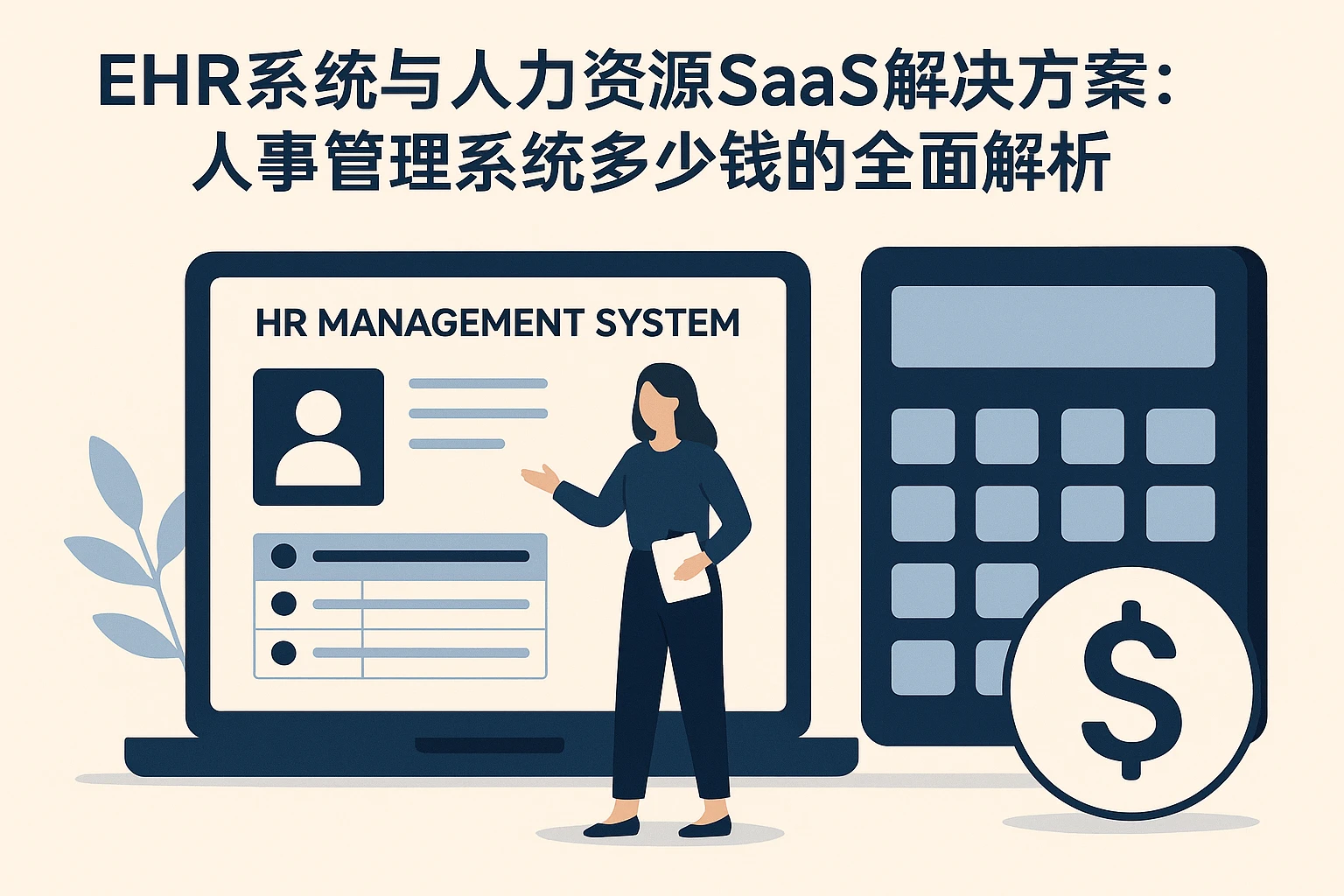 EHR系统与人力资源SaaS解决方案:人事管理系统多少钱的全面解析