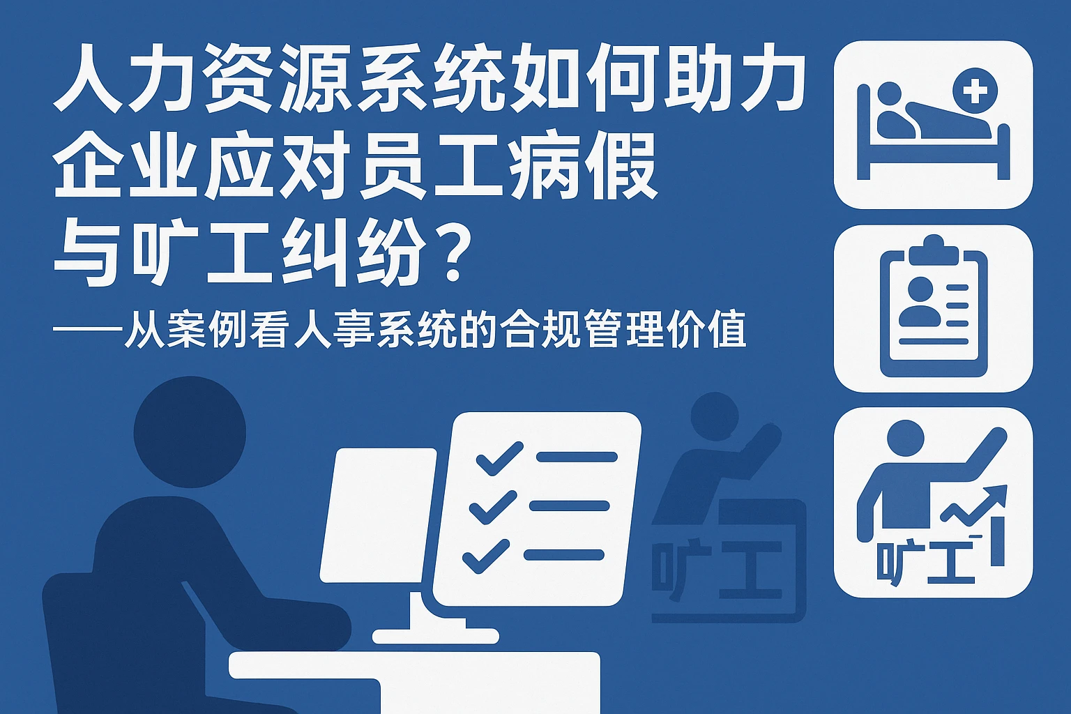 人力资源系统如何助力企业应对员工病假与旷工纠纷？——从案例看人事系统的合规管理价值