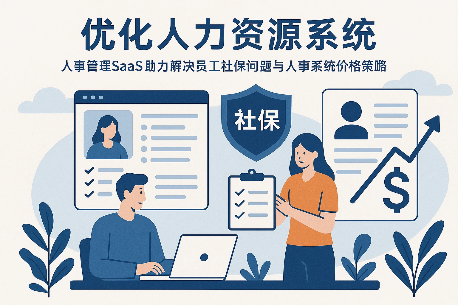优化人力资源系统:人事管理SaaS助力解决员工社保问题与人事系统价格策略