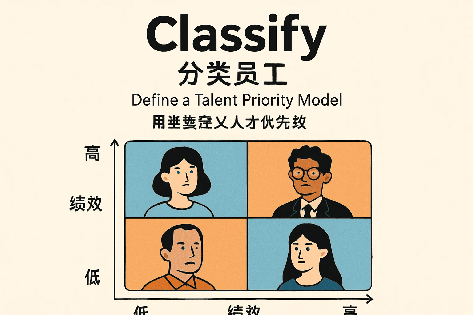2. Classify(分类员工):用维度定义人才优先级