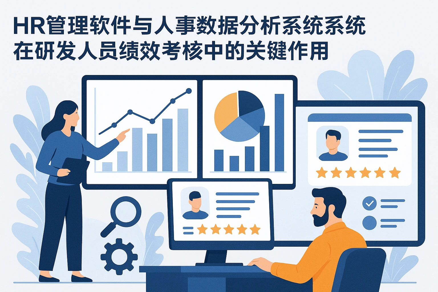HR管理软件与人事数据分析系统在研发人员绩效考核中的关键作用