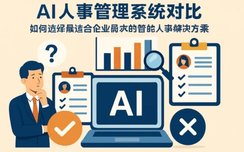 AI人事管理系统对比：如何选择最适合企业需求的智能人事解决方案