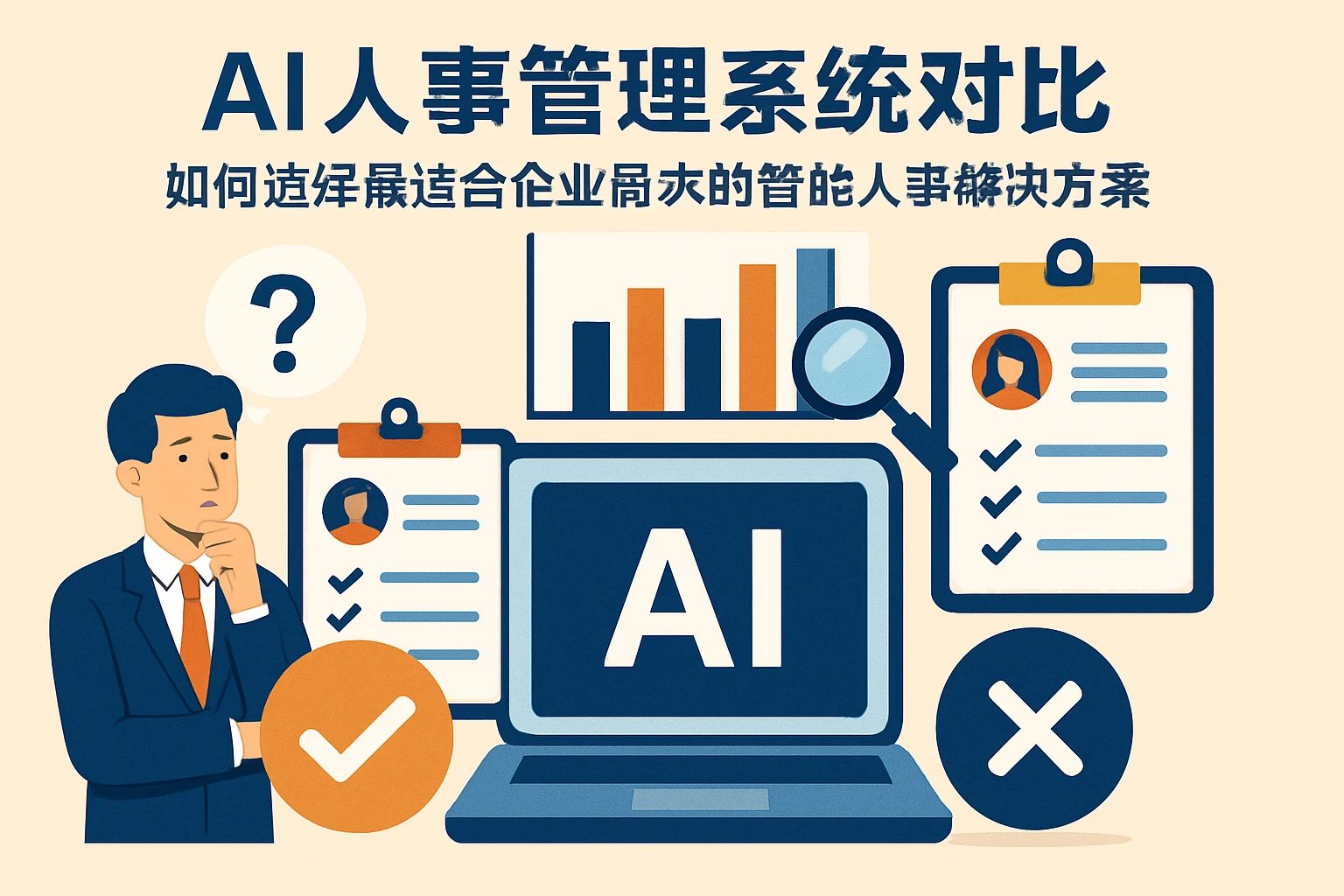 AI人事管理系统对比：如何选择最适合企业需求的智能人事解决方案
