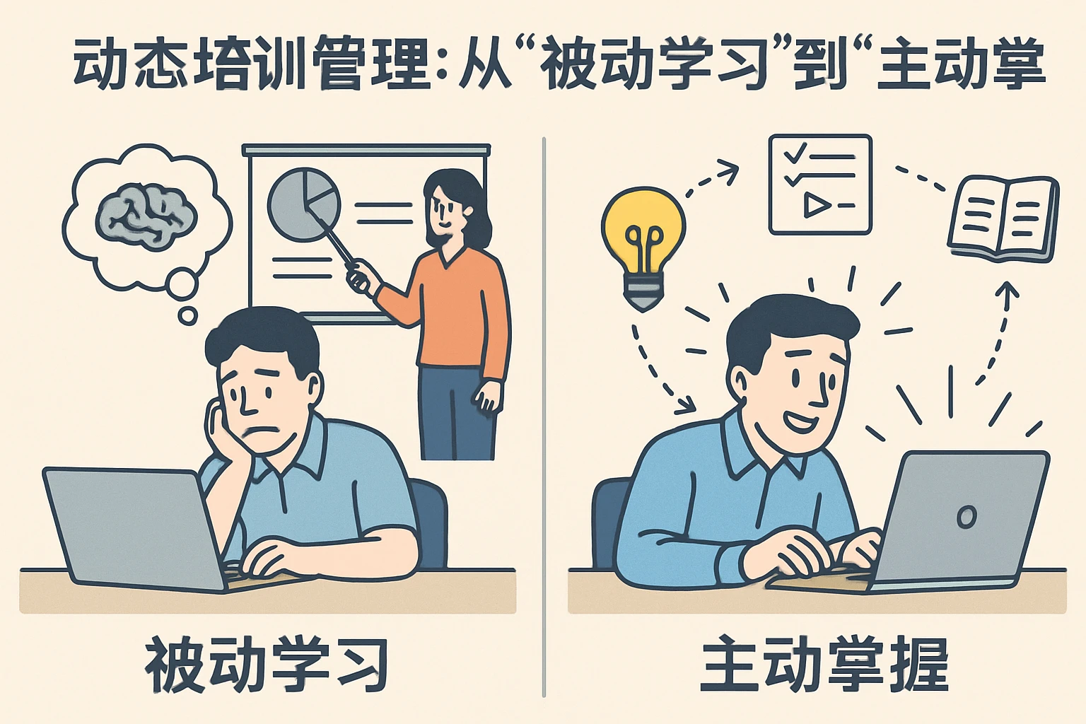 2. 动态培训管理:从“被动学习”到“主动掌握”