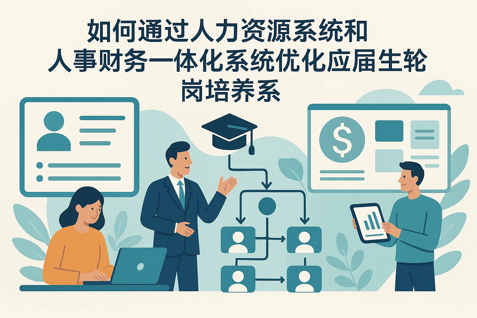 如何通过人力资源系统和人事财务一体化系统优化应届生轮岗培养体系