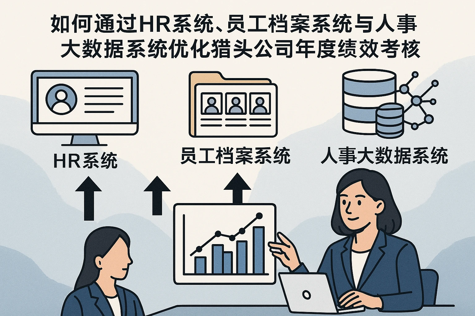 如何通过HR系统、员工档案系统与人事大数据系统优化猎头公司年度绩效考核