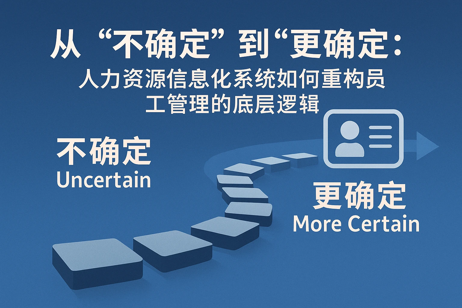 从“不确定”到“更确定”:人力资源信息化系统如何重构员工管理的底层逻辑