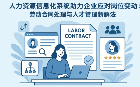 人力资源信息化系统助力企业应对岗位变动：劳动合同处理与人才管理新解法