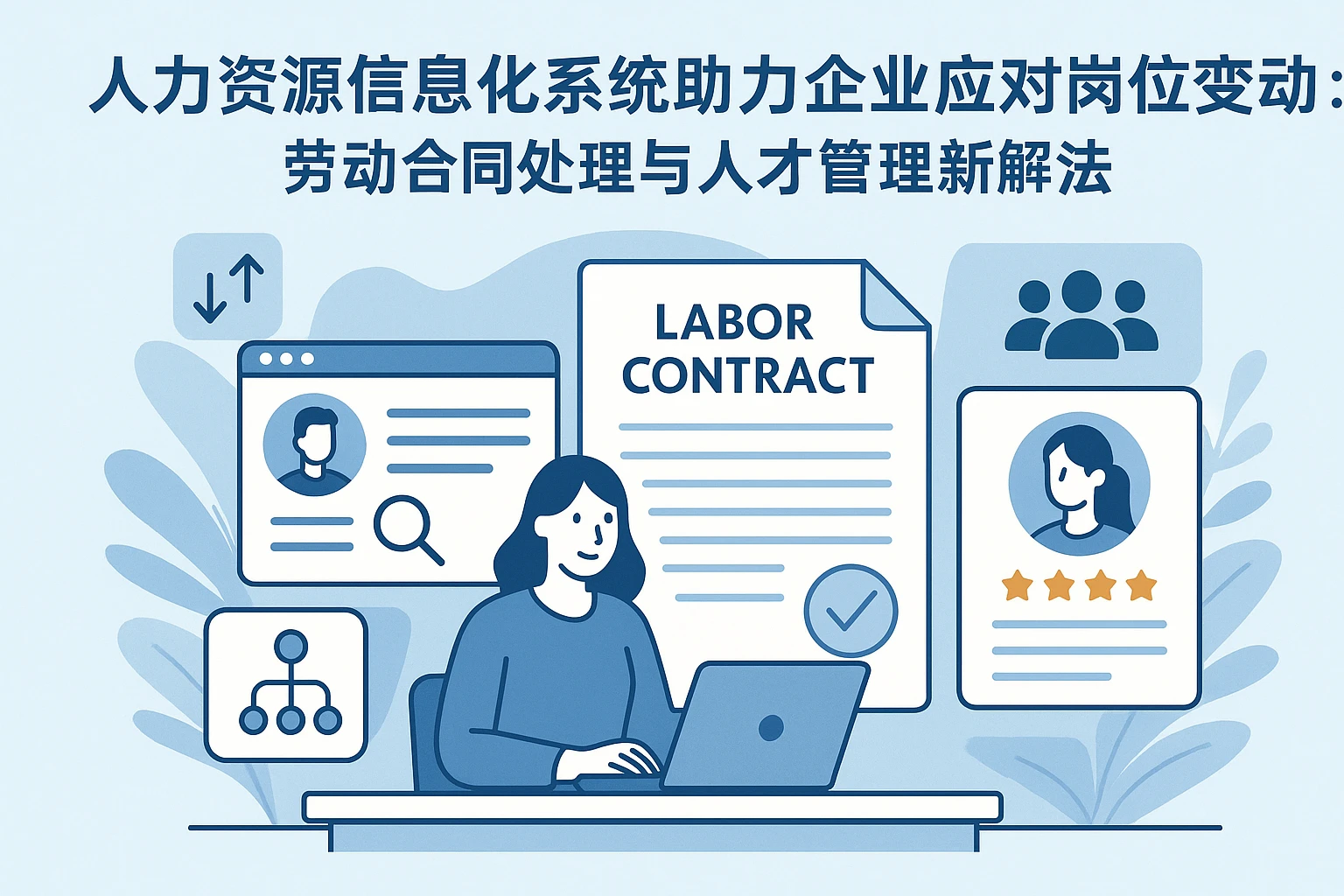 人力资源信息化系统助力企业应对岗位变动：劳动合同处理与人才管理新解法