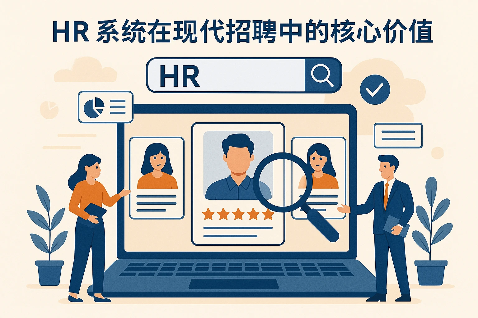 HR系统在现代招聘中的核心价值