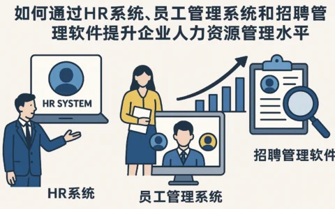 如何通过HR系统、员工管理系统和招聘管理软件提升企业人力资源管理水平