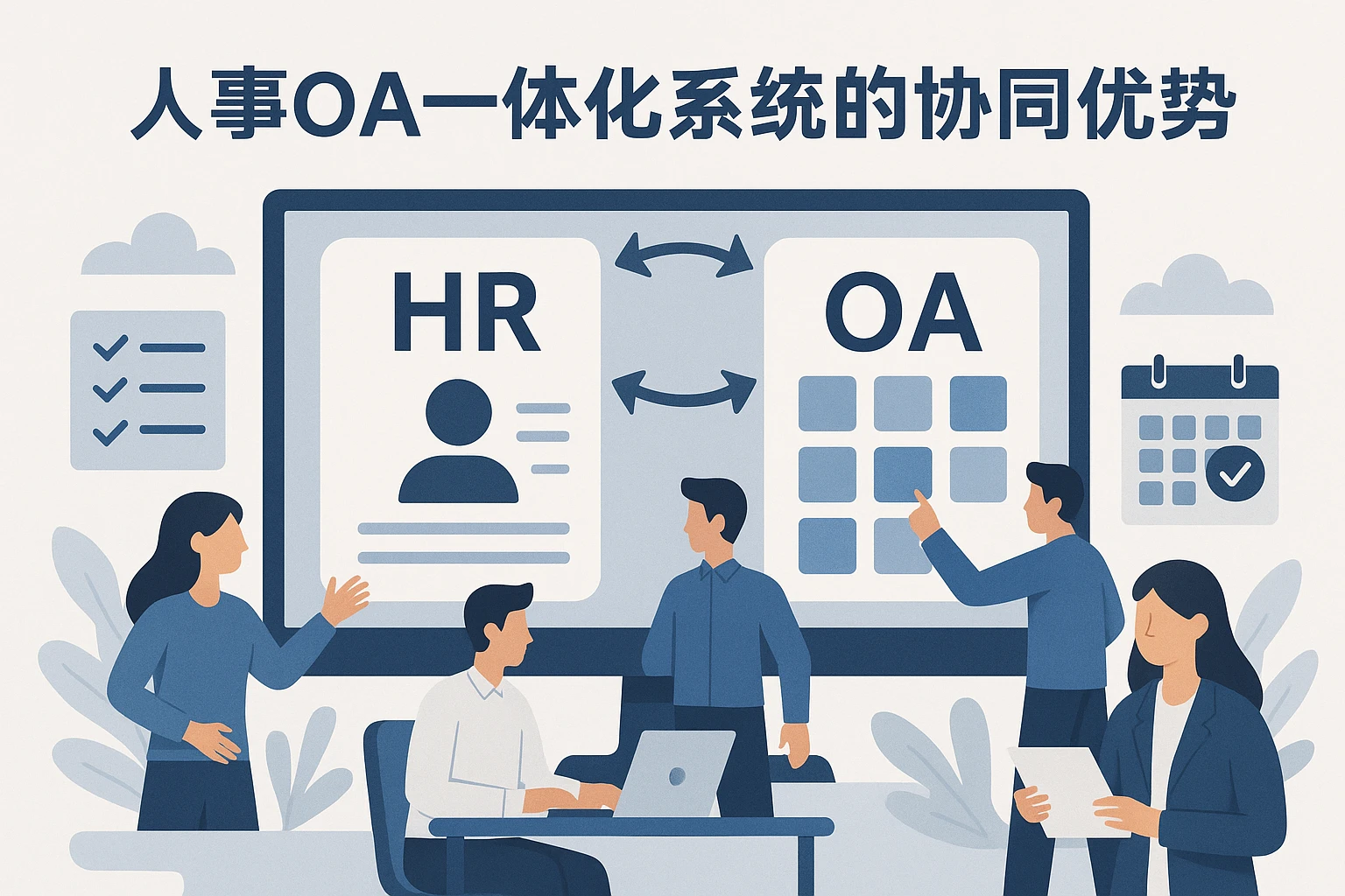 人事OA一体化系统的协同优势