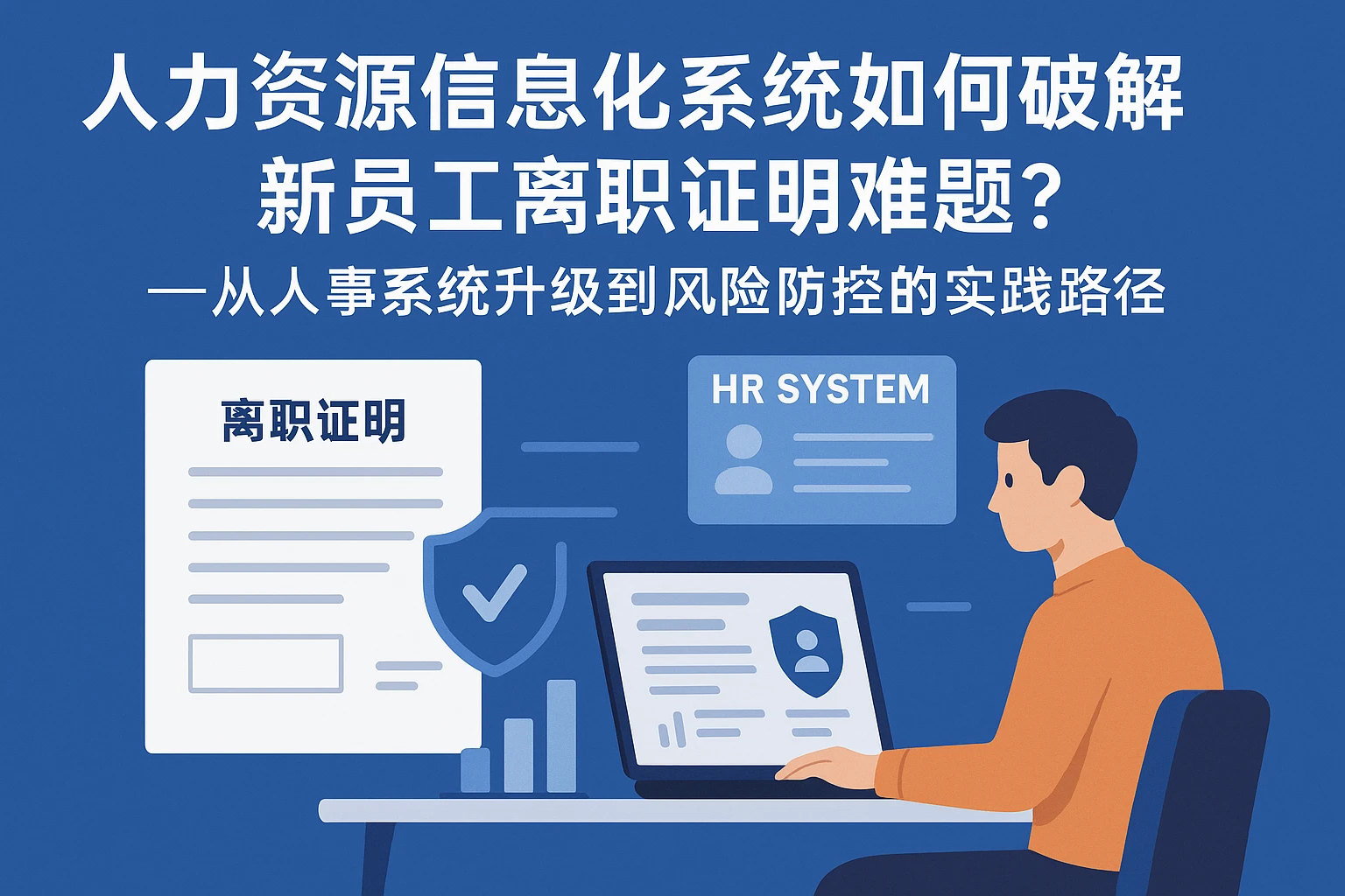 人力资源信息化系统如何破解新员工离职证明难题？——从人事系统升级到风险防控的实践路径