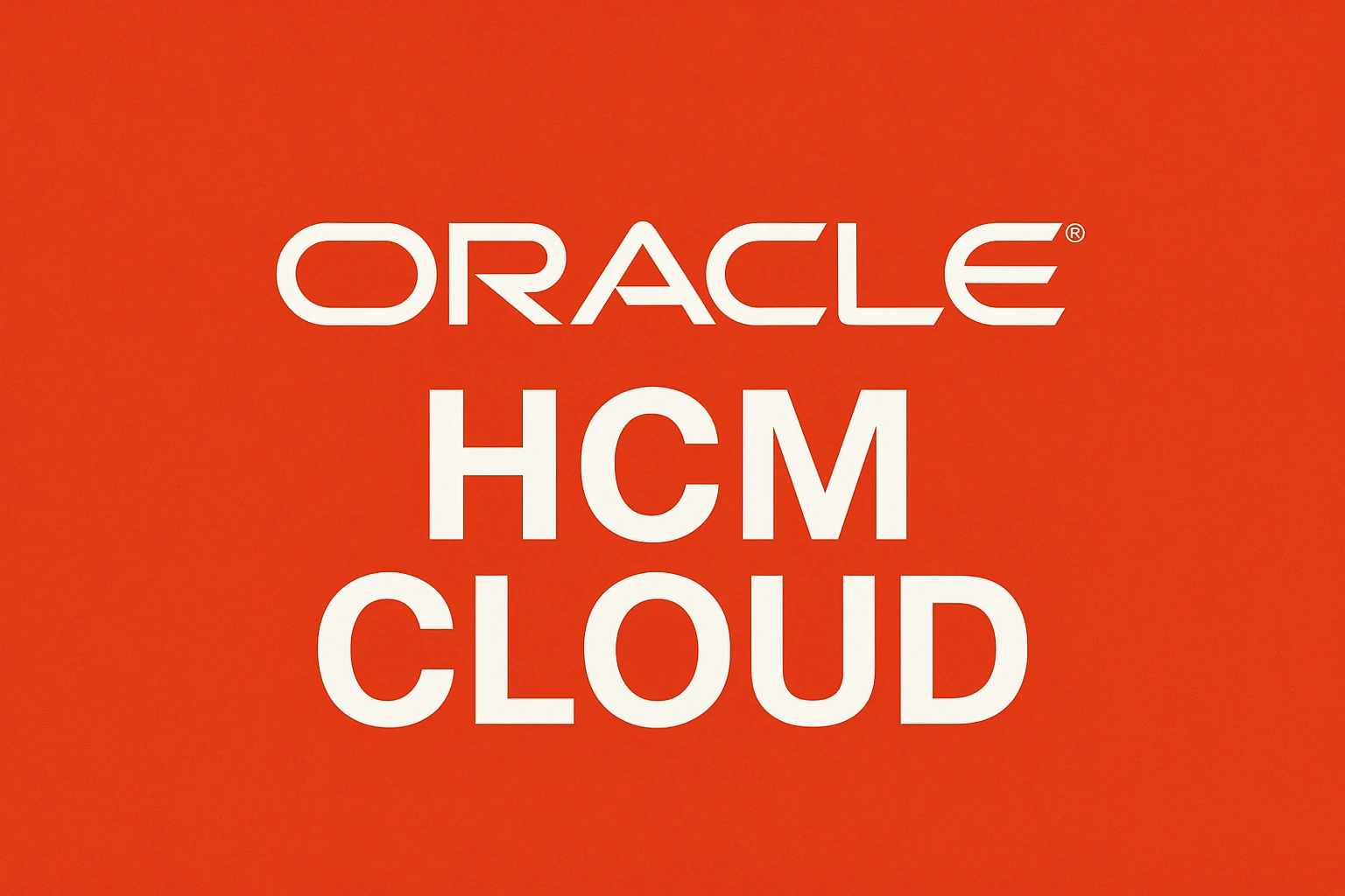 Oracle HCM Cloud