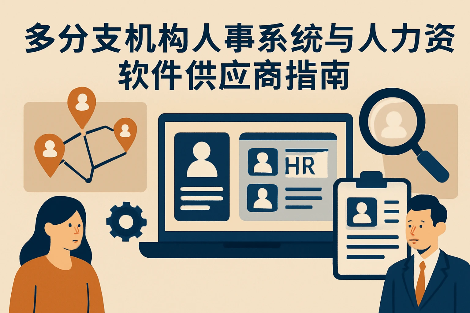 多分支机构人事系统与人力资源软件供应商选择指南