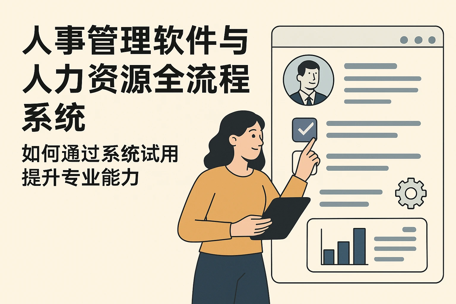 人事管理软件与人力资源全流程系统：如何通过系统试用提升专业能力