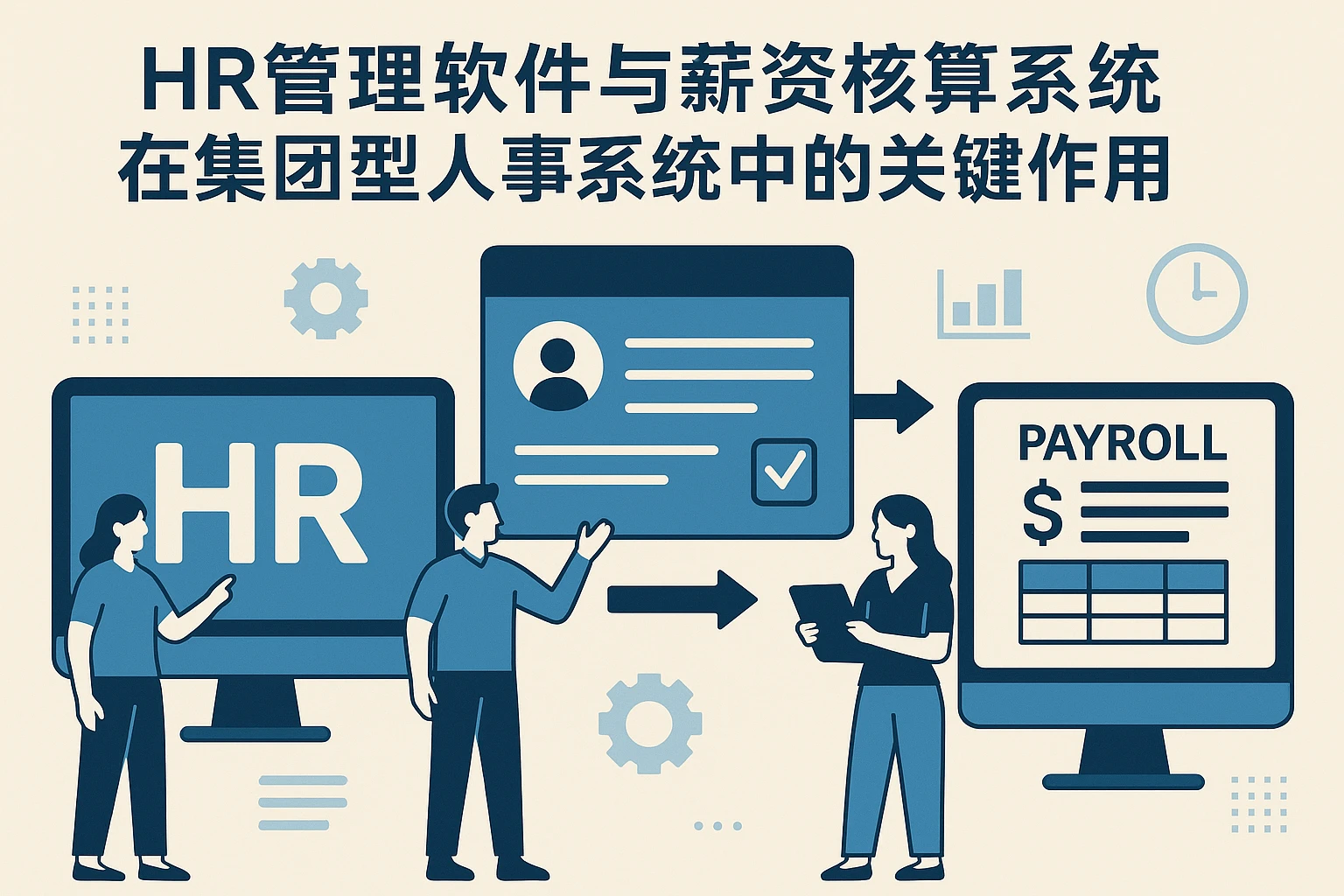 HR管理软件与薪资核算系统在集团型人事系统中的关键作用