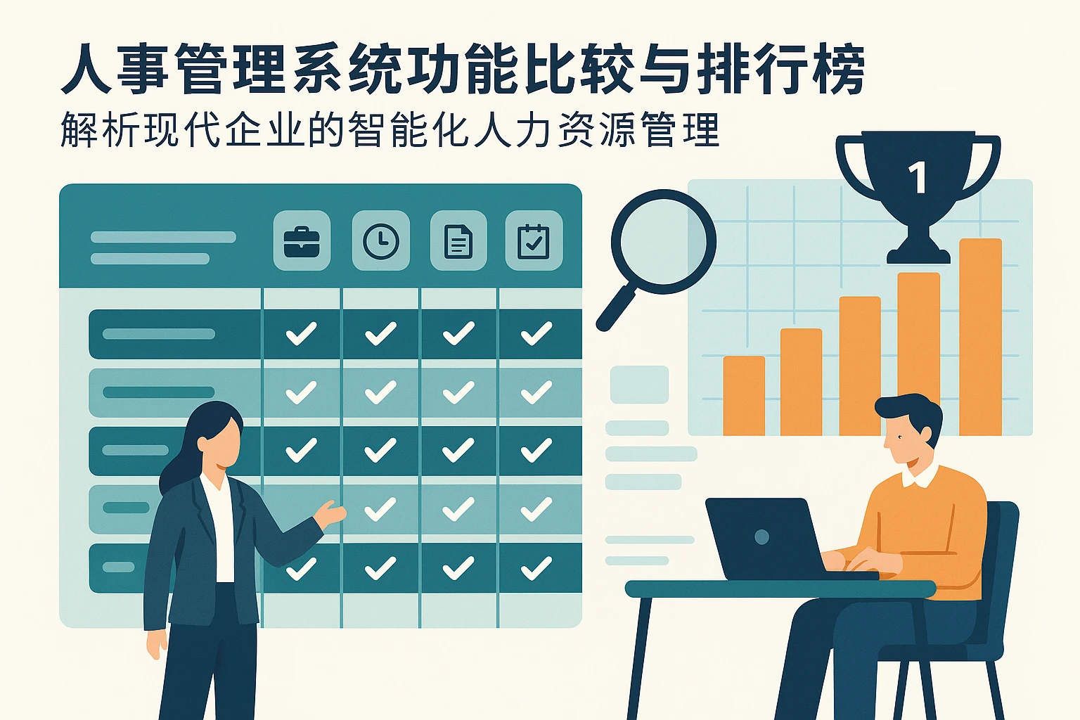 人事管理系统功能比较与排行榜：解析现代企业的智能化人力资源管理