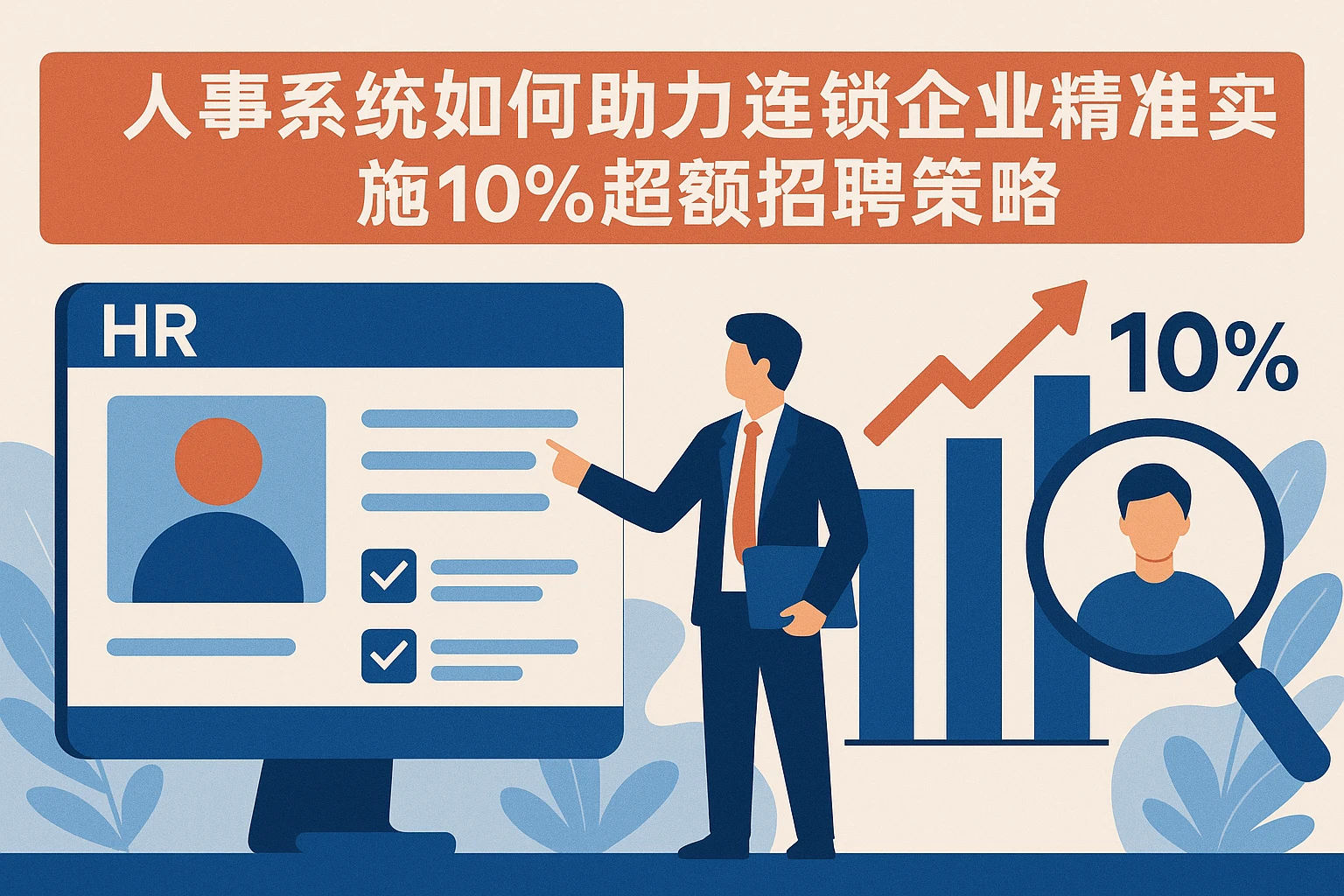 人事系统如何助力连锁企业精准实施10%超额招聘策略