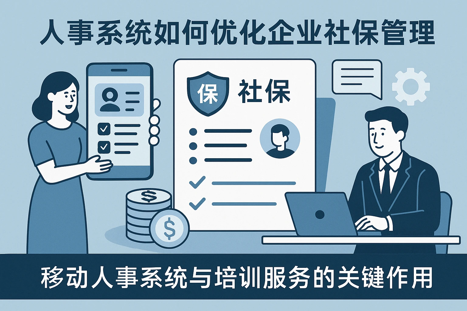 人事系统如何优化企业社保管理：移动人事系统与培训服务的关键作用