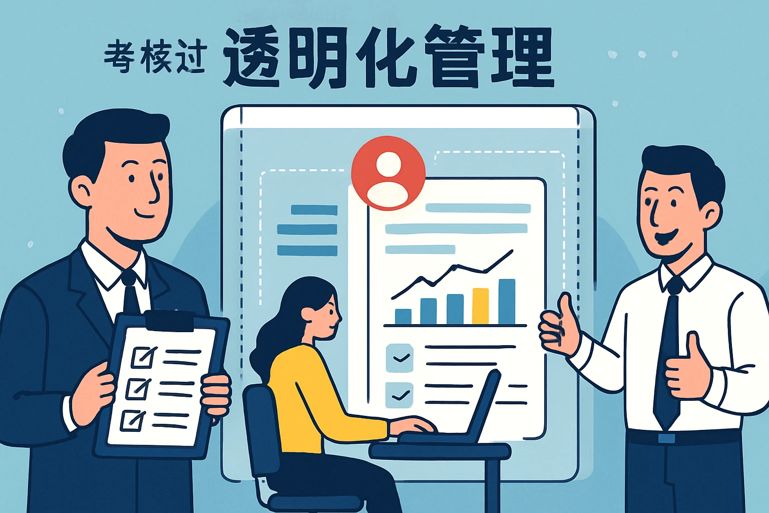 考核过程的透明化管理