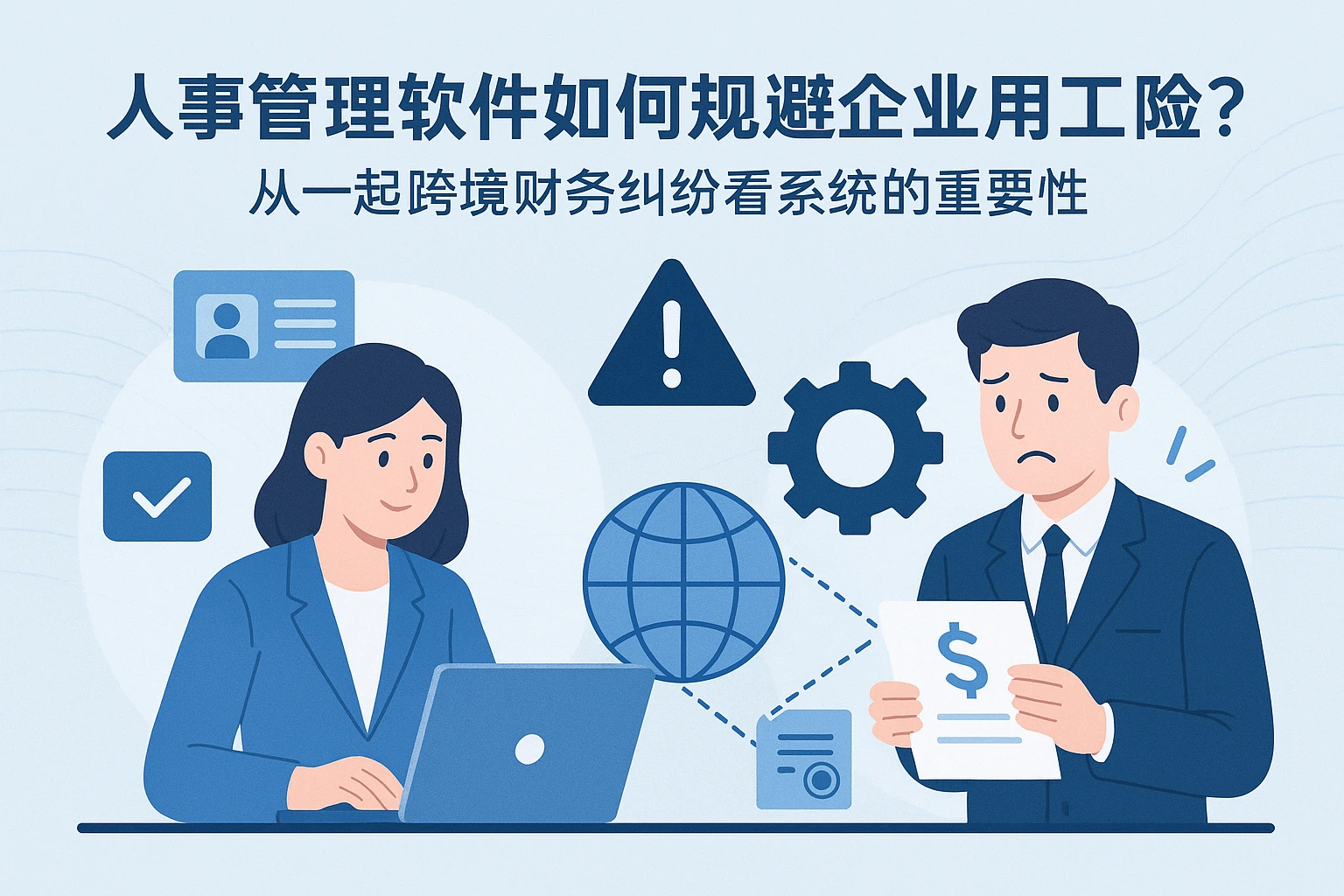 人事管理软件如何规避企业用工风险？从一起跨境财务纠纷看系统的重要性