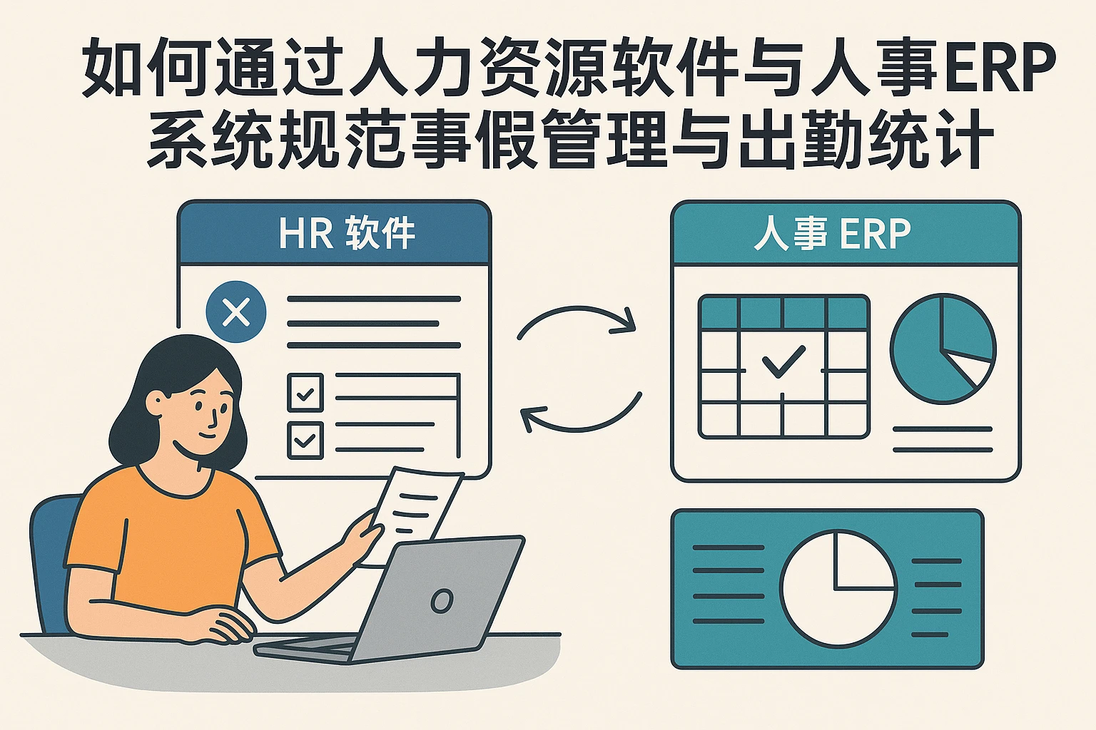 如何通过人力资源软件与人事ERP系统规范事假管理与出勤统计
