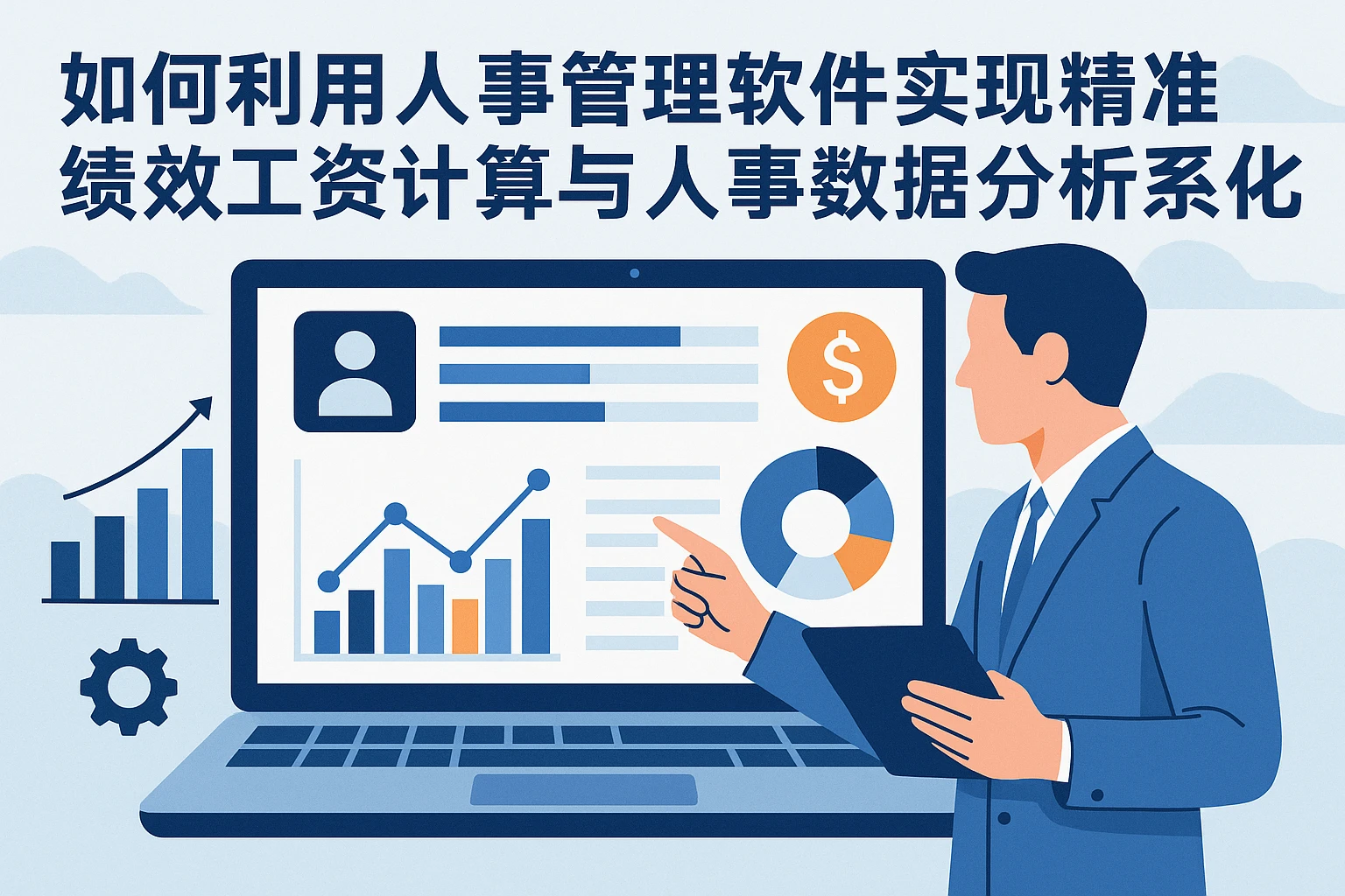 如何利用人事管理软件实现精准绩效工资计算与人事数据分析系统优化