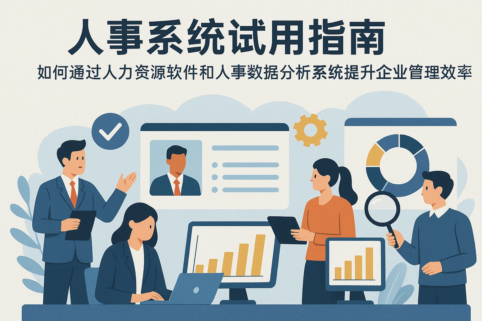 人事系统试用指南：如何通过人力资源软件和人事数据分析系统提升企业管理效率