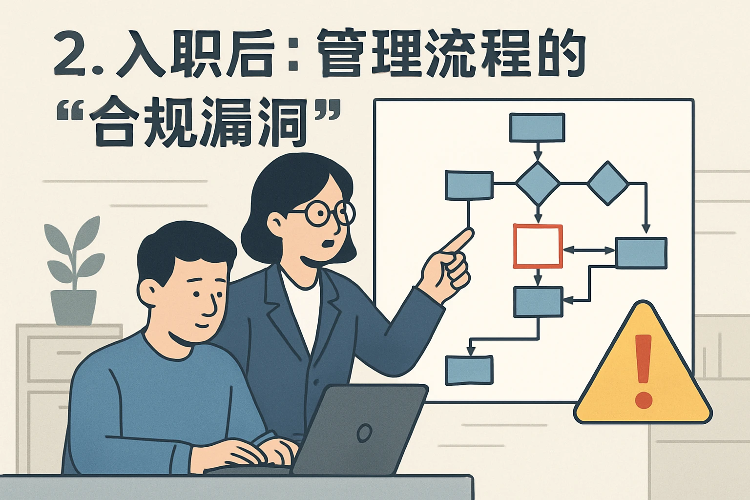2. 入职后：管理流程的“合规漏洞”