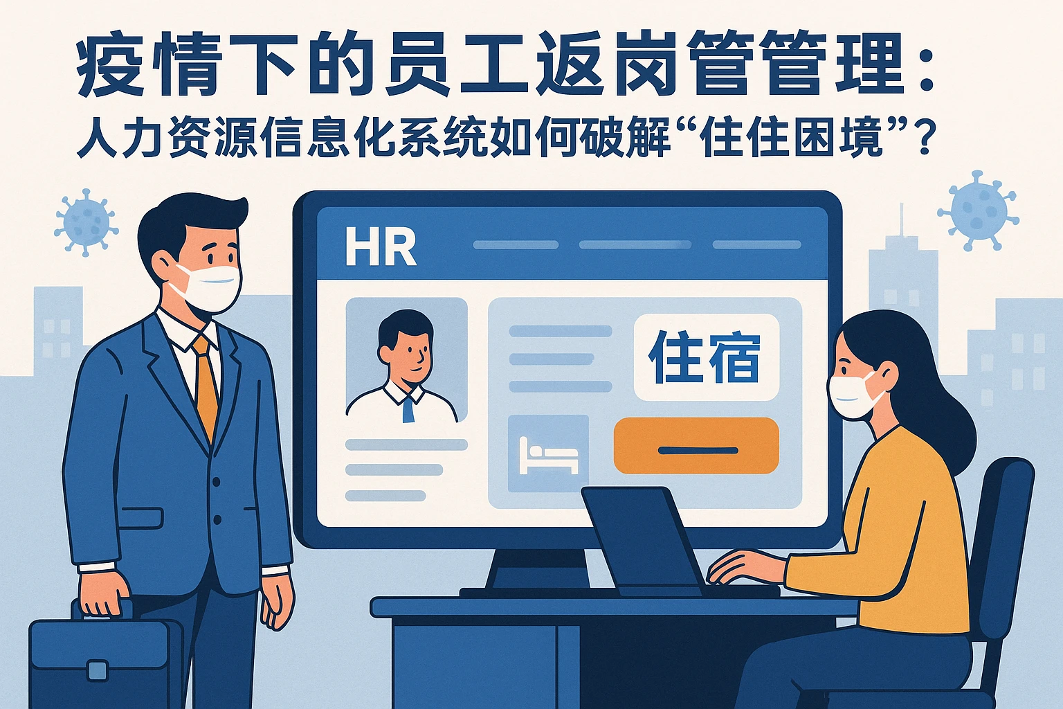 疫情下的员工返岗管理:人力资源信息化系统如何破解“住宿困境”?