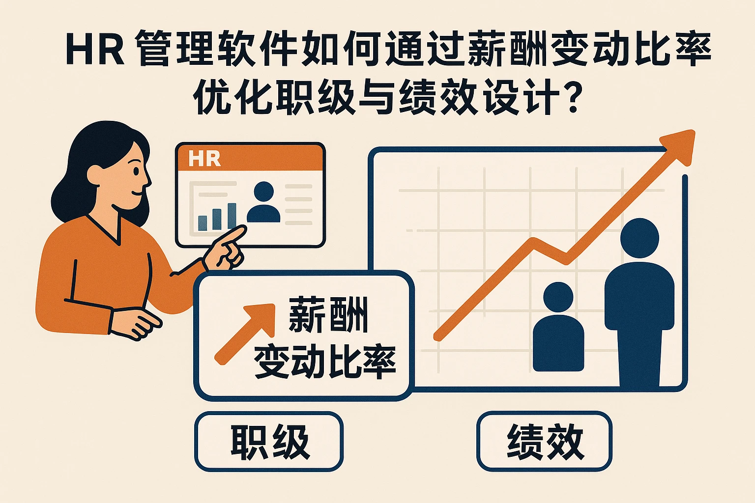 HR管理软件如何通过薪酬变动比率优化职级与绩效设计?