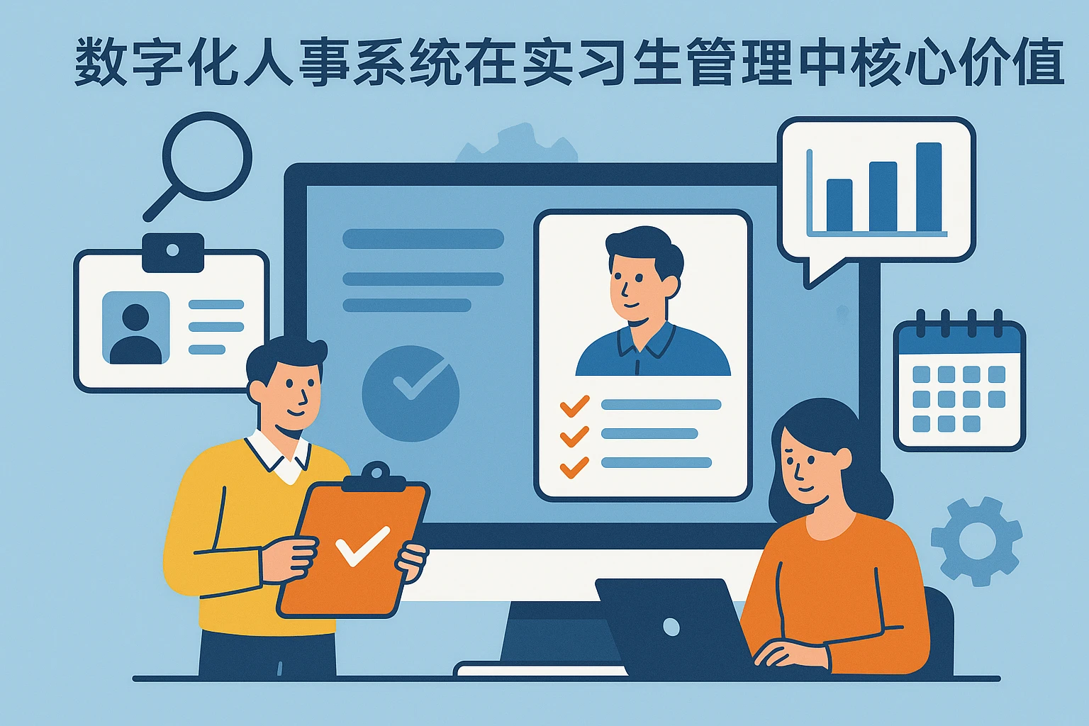 数字化人事系统在实习生管理中的核心价值