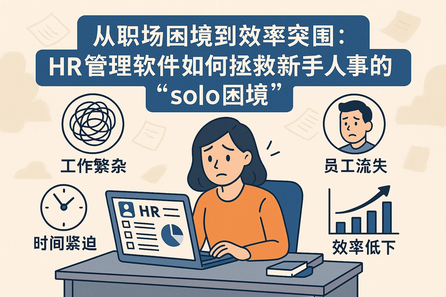 从职场困境到效率突围：HR管理软件如何拯救新手人事的“ solo 困境”